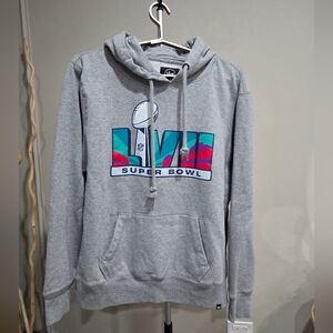 47 NFL Super Bowl LVII Gray  Hoodie Men's Sz.XL